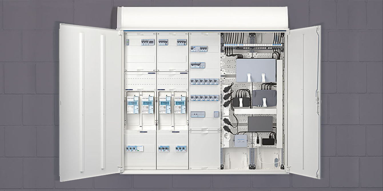 Technikzentrale bei Elektro Mühlbauer GmbH in Lauterhofen
