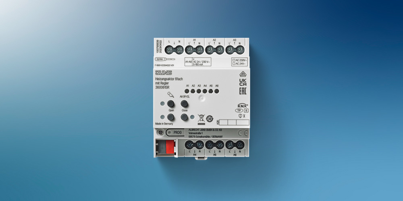 KNX Heizungsaktor 6-fach bei Elektro Mühlbauer GmbH in Lauterhofen