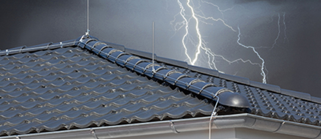 Äußerer Blitzschutz bei Elektro Mühlbauer GmbH in Lauterhofen
